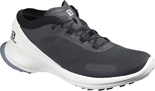 Salomon Sense Feel, Zapatillas de Trail Running para Hombre, Gris (India Ink/White/Flint Stone), 44 2/3 EU