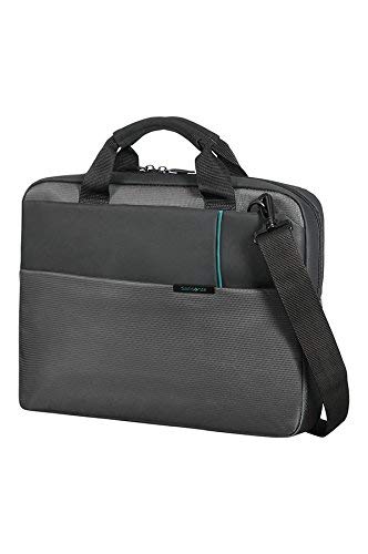 Samsonite Qibyte Office Case 14.1" Bolso Bandolera, 8.5 litros, Color Antracita