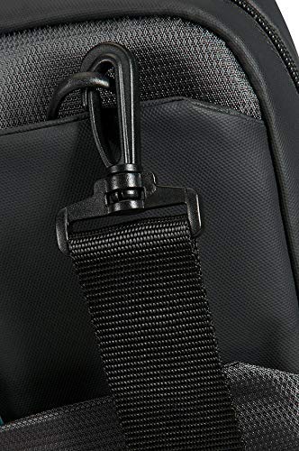 Samsonite Qibyte Office Case 14.1" Bolso Bandolera, 8.5 litros, Color Antracita