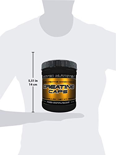 Scitec Nutrition Monohidrato de Creatina 250 capsulas, (1 x 193.8g)