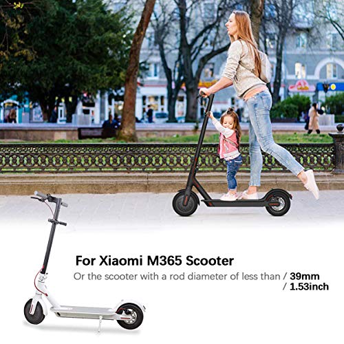 Scooter eléctrico manillar,Scooter Manillar para niños Barra de Agarre Ajustable Holder Seguro Empuñadura Ajustable Antideslizante Antideslizante Agarre Adecuado para Xiaomi Mijia M365 (Negro)