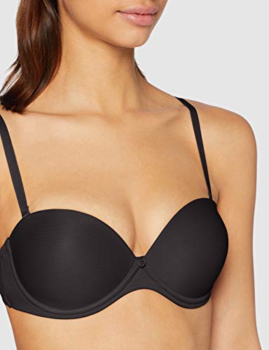 Selene Sujetador Carlota con Aros Doble Push Up Negro 80B