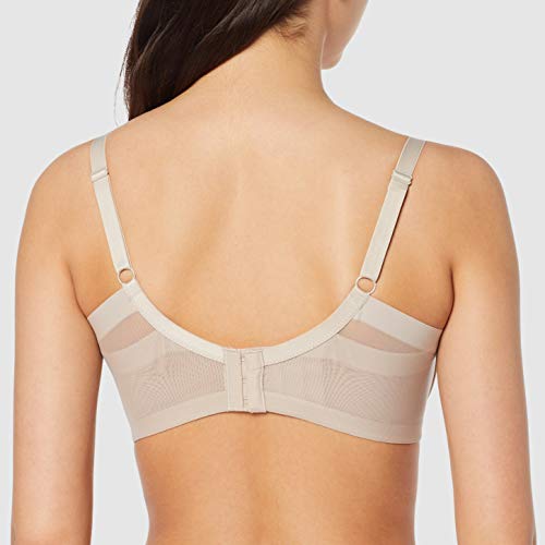 Selene Violeta Sujetador con Aros, Beige (Tierra), 90 (Tamaño del Fabricante:C.90) para Mujer