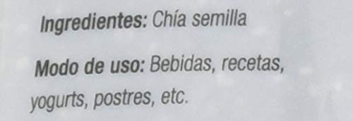 Semillas de Chía - 1 Kg | Saciante | Omega 3 | Omega 6 | Omega 9