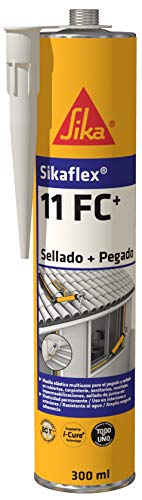 Sikaflex 11 FC+, Adhesivo multiusos y sellador de juntas elástico, Blanco, 300ml