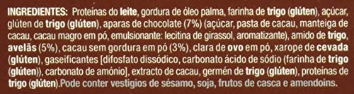 SIKEN Diet - Galletas de chocolate. Estuche de 3 paquetes con 5 galletas cada uno. 155 kcal/4 galletas.