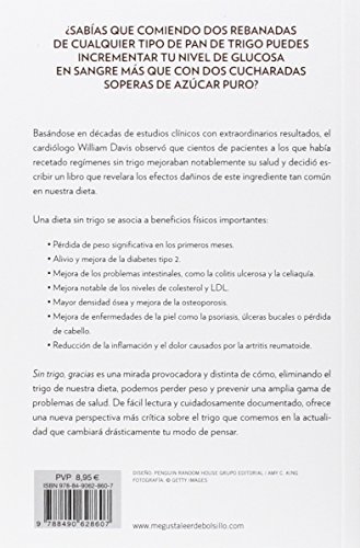 Sin trigo, gracias: Dile adiós al trigo, pierde peso y come de forma saludable (Clave)