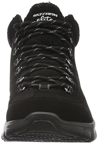 Skechers Synergy-Winter Nights, Botas para Mujer, Negro (Black), 39 EU