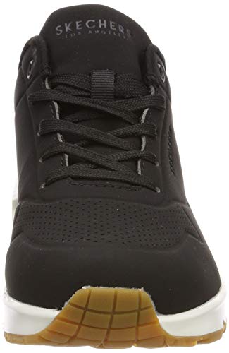 Skechers Women's Uno-Stand On Air Trainers, Black (Black Blk), 6 UK (39 EU)