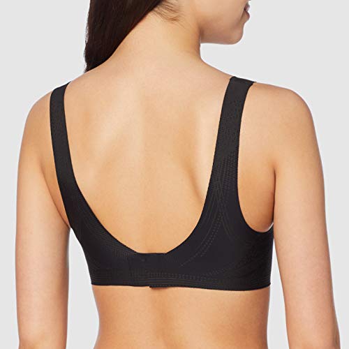 Sloggi Zero Feel N Ex Sujetador, Negro (Black 0004), XL para Mujer