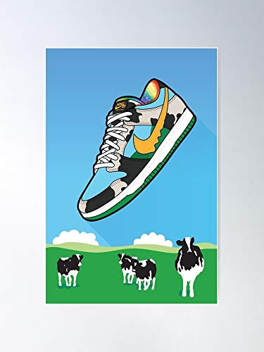 Sneaker Sneakerhead Sneakers Shoe Fashion Cream Basketball Ice Hypebeast El póster de decoración de interiores más impresionante y elegante disponible en tendencia ahora