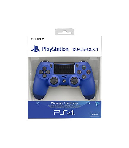 Sony - Dualshock 4 V2 Mando Inalámbrico, Color Azul (Wave Blue) (PS4)