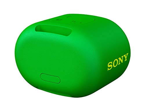 Sony SRSXB01G - Altavoz inalámbrico portátil (Compacto, Bluetooth, Extra Bass, 6h de batería, Resistente al Agua IPX5, Viene con Correa) Color Verde