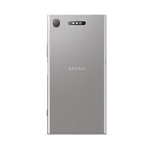 Sony Xperia XZ1 - Smartphone de 5.2" (Bluetooth, Octa Core Snapdragon 835, 4 GB de RAM, memoria interna de 64 GB, cámara de 19 MP, Android), Plata