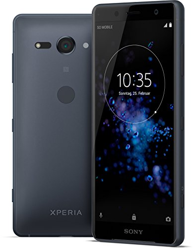 Sony Xperia XZ2 Compact Smartphone (12,7 cm (5 pulgadas) pantalla IPS Full HD +, 64 GB de memoria interna y memoria RAM de 4 GB) negro [Versión alemana: Podría presentar problemas de compatibilidad]