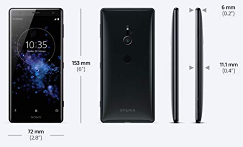 Sony Xperia XZ2 - Smartphone de 5.7" (Octa-Core de 2.8 GHz, RAM de 4 GB, Memoria Interna de 64 GB, cámara de 19 MP, Android) Color Negro [Versión española]