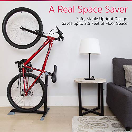 Soporte Bike Nook portátil para guardar bicicletas en interior. Rack estático de altura ajustable para ahorrar espacio