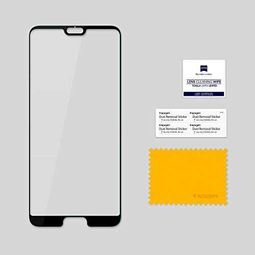 Spigen, Cristal Templado Compatible con Huawei P20 Pro, [Caso amistoso], 3D Cobertura Completa, Anti-Scratch, Cristal Vidrio Templado Premium para Huawei P20 Pro (L23GL23082)