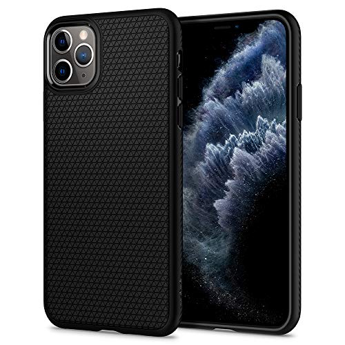 Spigen Funda Liquid Air Compatible con Apple iPhone 11 Pro (5.8") 2019 - Black