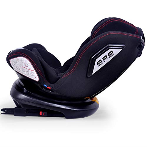 Star Ibaby - Silla de coche grupo 0+/1/2/3 Isofix rotación 360º - Edición Especial Navy