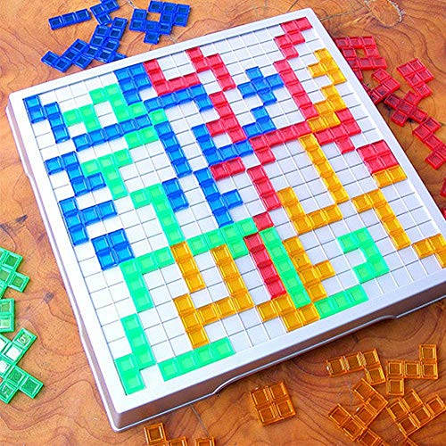 STARTER El Juego De Estrategia Blokus Top Board Game Juguetes Educativos 484 Cuadrados Juego Fácil De Jugar para Niños Russian Box Series Juegos De Interior