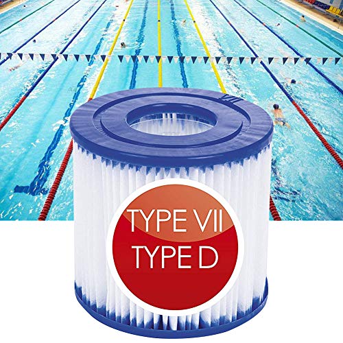 Stylelove Cartucho de Filtro de bañera de hidromasaje Vi para Todos los Modelos Lay-Z-SPA, VII Filtro de Piscina Elemento de Filtro de Piscina Inflable