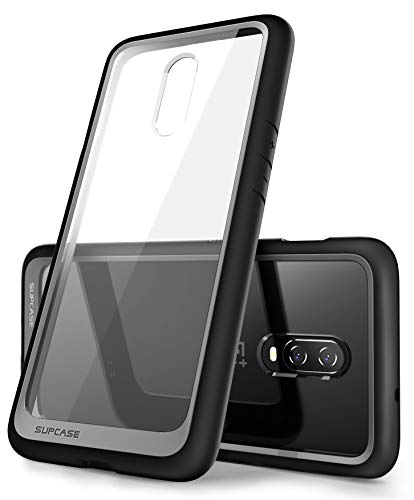 SupCase Funda OnePlus 6T [UB Style] Transparente Delgado Case Protector para OnePlus 6T (Negro)