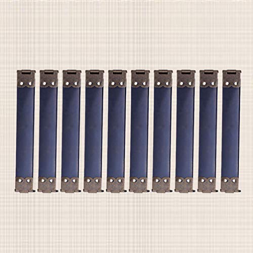 SUPVOX 10pcs marco flexible interno 12cm accesorios de clips de repuesto de metal para bolso de cierre bolso monedero