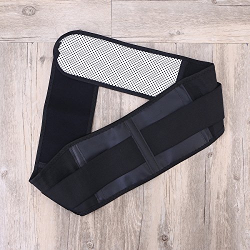 SUPVOX Cinturon magnetico faja de apoyo lumbar para espalda con autocalentamiento para postura alivio para dolor lumbar o de cintura XL