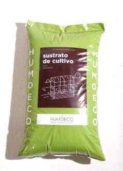 SUSTRATO HUERTO Urbano (Humus de lombriz + Turba Rubia + Arena de sílice)