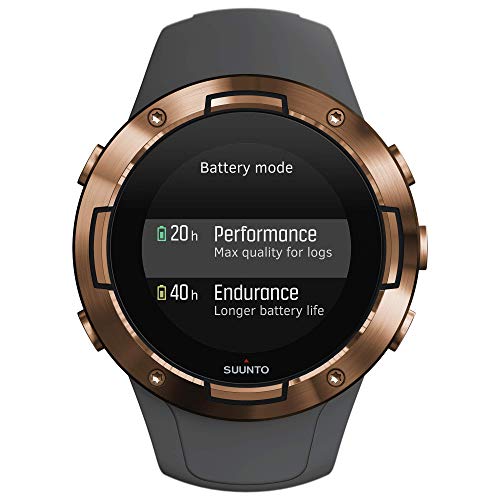 Suunto 5 Reloj deportivo GPS ligero y compacto, Seguimiento 24/7 de actividad física, Medición del ritmo cardiaco en la muñeca