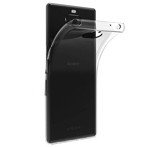 TBOC Funda de Gel TPU Transparente para Sony Xperia 10 Plus - Xperia 10Plus I3213 I3223 I4213 I4293 [6.5"] Carcasa Silicona Ultrafina Flexible Teléfono Móvil [No es Compatible con el Sony Xperia 10]