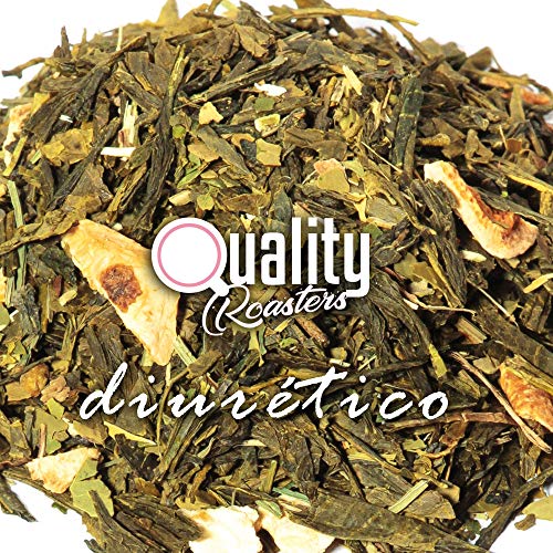 Té Verde. Diurético. Blend. Con mate verde. Sabor a piña y crema. Con piña, limón, hojas de olivo, cola de caballo. Antioxidante. 100 gramos