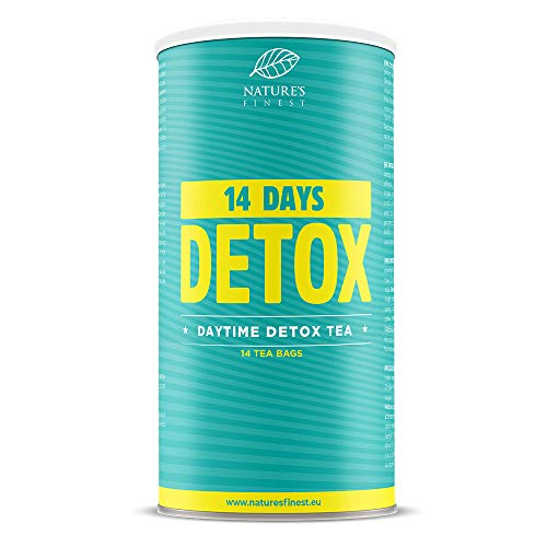 TEATOX DAYTIME DETOX TEA/Té depurativo/DETOX diurno 42g | Combinación de Té de hierbas orgánicas y naturales para la purificación del cuerpo. | Vegetariano y vegano.