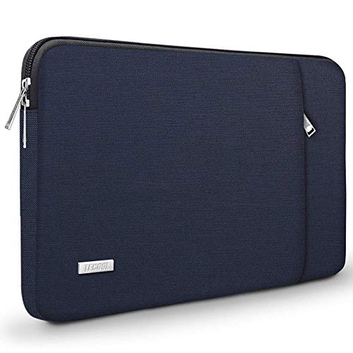 TECOOL 14 Pulgadas Funda Ordenador Portátil, Bolso Protectora para Lenovo Ideapad Thinkpad HP Pavilion Acer ASUS DELL Portátil, Azul Oscuro