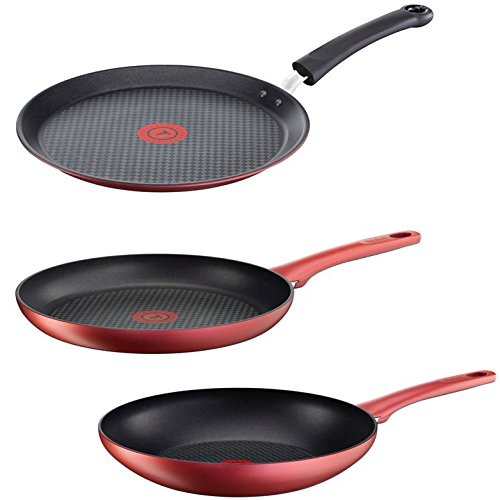 Tefal Character C6823802 Sartén para Crepes, 25 Cm, Material Antiadherente, Negro