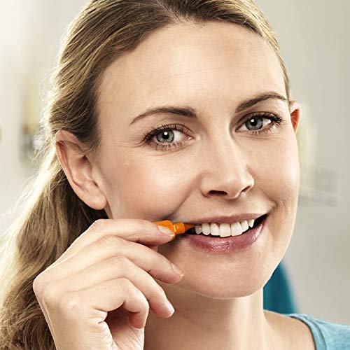 TePe - Cepillo Interdental 0.45 mm Naranja - 5 Paquetes de 8 Unidades (40 Cepillos)