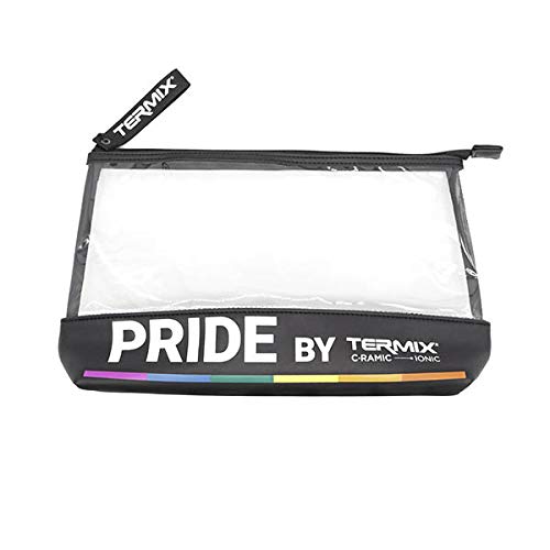 Termix C·Ramic Pride - Pack de 6 cepillos de pelo térmicos redondos de cerámica con fibras ionizadas. Incluido neceser de cuero Pride. Inspirados en la diversidad y libertad de la bandera LGTBI.