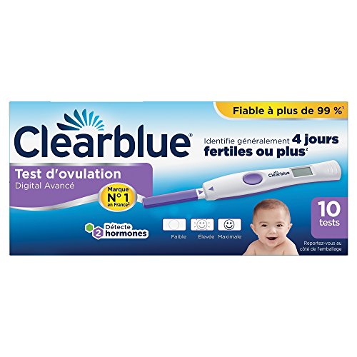 Test d'Ovulation Boite de 10 tests Clearblue