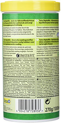 Tetra ReptoMin Alimento Completo para Tortugas Acuáticas - 270 g/ 1 L