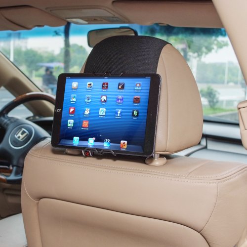 TFY Soporte para Reposacabezas de Coche para Teléfonos Inteligentes y Tablets-Fire phone iPhone 6/6S&iPhone 6/6S Plus - iPad & iPhone 4/5 Samsung Galaxy cell phone and Tab - Nexus 5 / 7 / 10 - HTC Desire / Butterfly / One (Max & Mini)