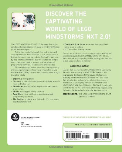 The LEGO MINDSTORMS NXT 2.0 Discovery Book: A Beginner's Guide to Building and Programming Robots