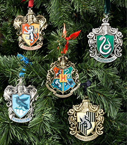 The Noble Collection Hogwarts Christmas Tree Adornos