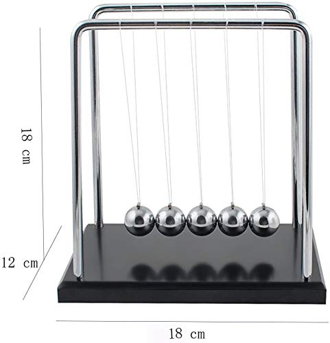 Tian 60 Segundos Swing Pendulo de Newton Grande 18*12*18cm (L*W*H)