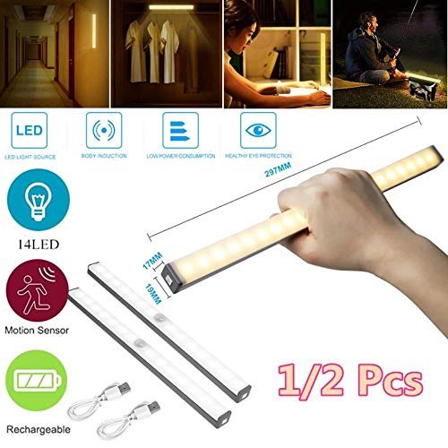 Tiantian Lámpara de inducción LED Light 2ST Puerta de Entrada de energía Baño Cuerpo de Caja USB Ahorro de luz de la lámpara para la casa,for pic