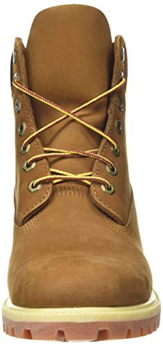 Timberland 6-Inch Premium Boot, Botas para Hombre, Marrón (Rust Nubuck), 42 EU