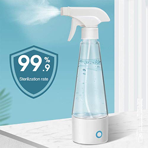 TMXK Generador De Hipoclorito De Sodio, Sal Y Agua Portátil Electrólisis Máquina Casera 84 Desinfectante para La Purificación del Aire Y Eliminación De Virus, Cocina Baño Y Oficina