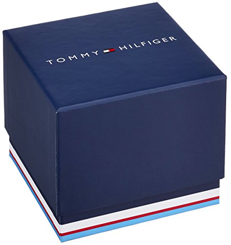 Tommy Hilfiger Reloj Multiesfera para Hombre de Cuarzo con Correa en Silicona 1791476