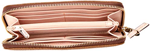 Tous Elice New, Cartera para Mujer, Multicolor (Marrón/Rosa 895960017), 19.5x11x2 cm (W x H x L)