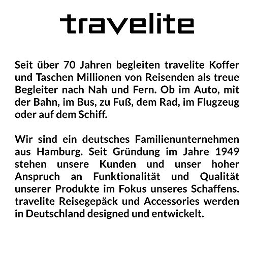 Travelite Neceser de Viaje, 19 litros, 36 cm, Negro